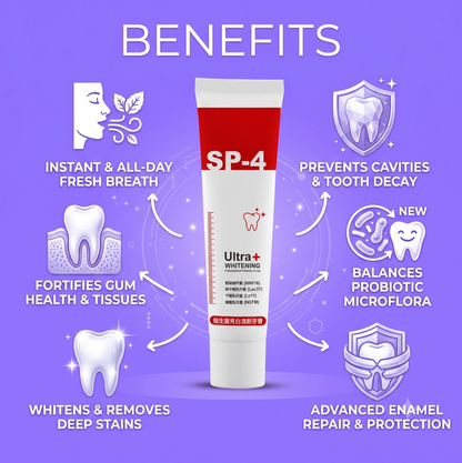 SP-4™ Probiotic Teeth Whitening Toothpaste
