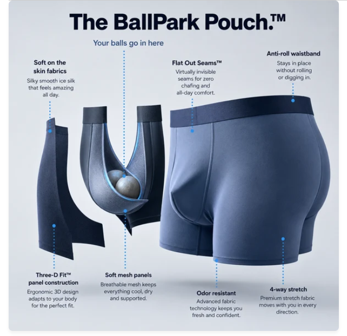 AirNest™ Ice Silk Boxer Briefs  | Ultimate Cooling Comfort & 4-Way Stretch