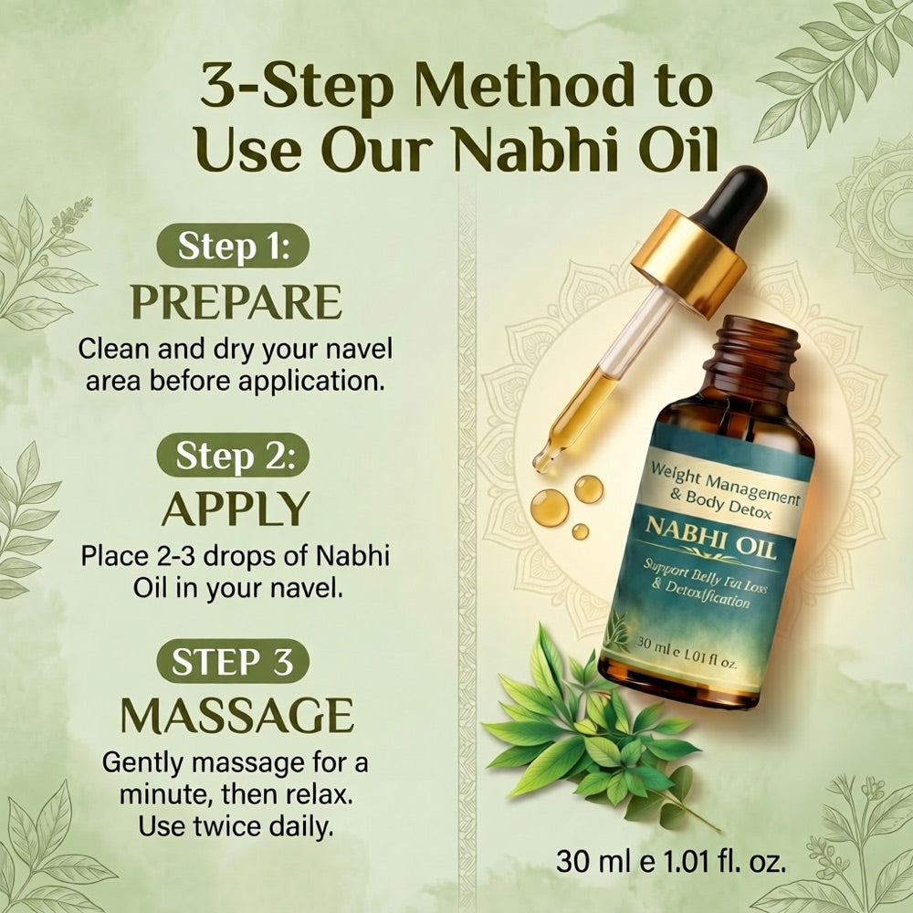 Ayurvedic Detox Nabhi Oil | Daily Body Balance — wmo-m2